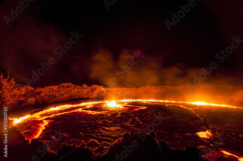 Erta Ale Volcano. Ethiopia.