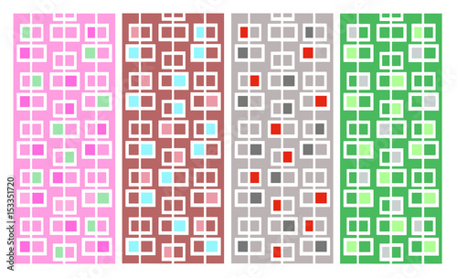４つのパターン　/　ヴェクター
