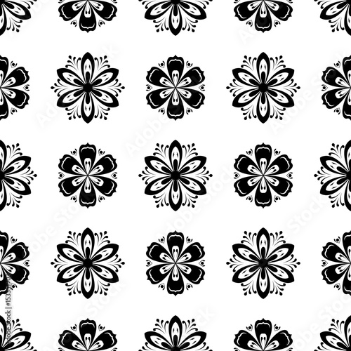 Floral seamless pattern. Abstract background