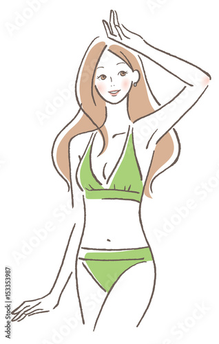 水着　女性