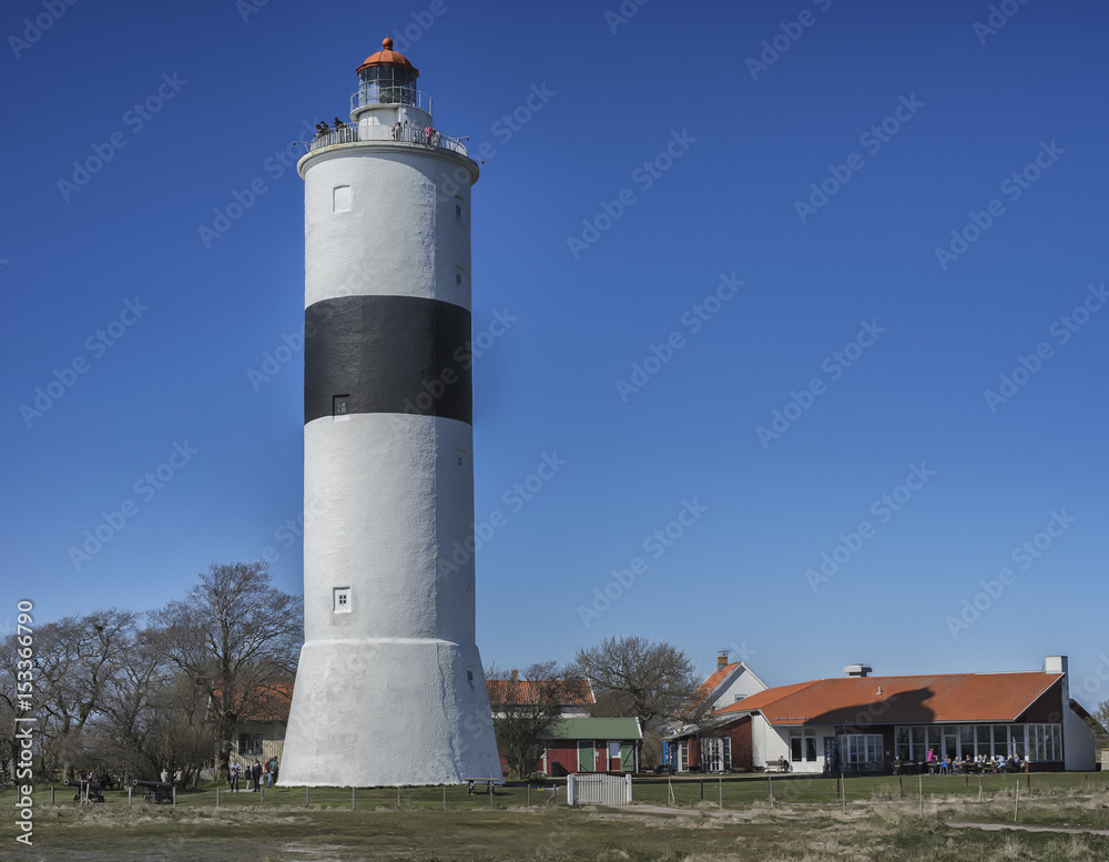 Lighthouse in oland island, Sweden