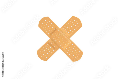First Aid Band Plaster Strip Medical Patch Color Cross.