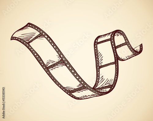 Film. Vector drawing