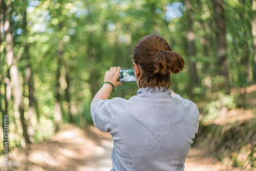 Cropped picture of female runner