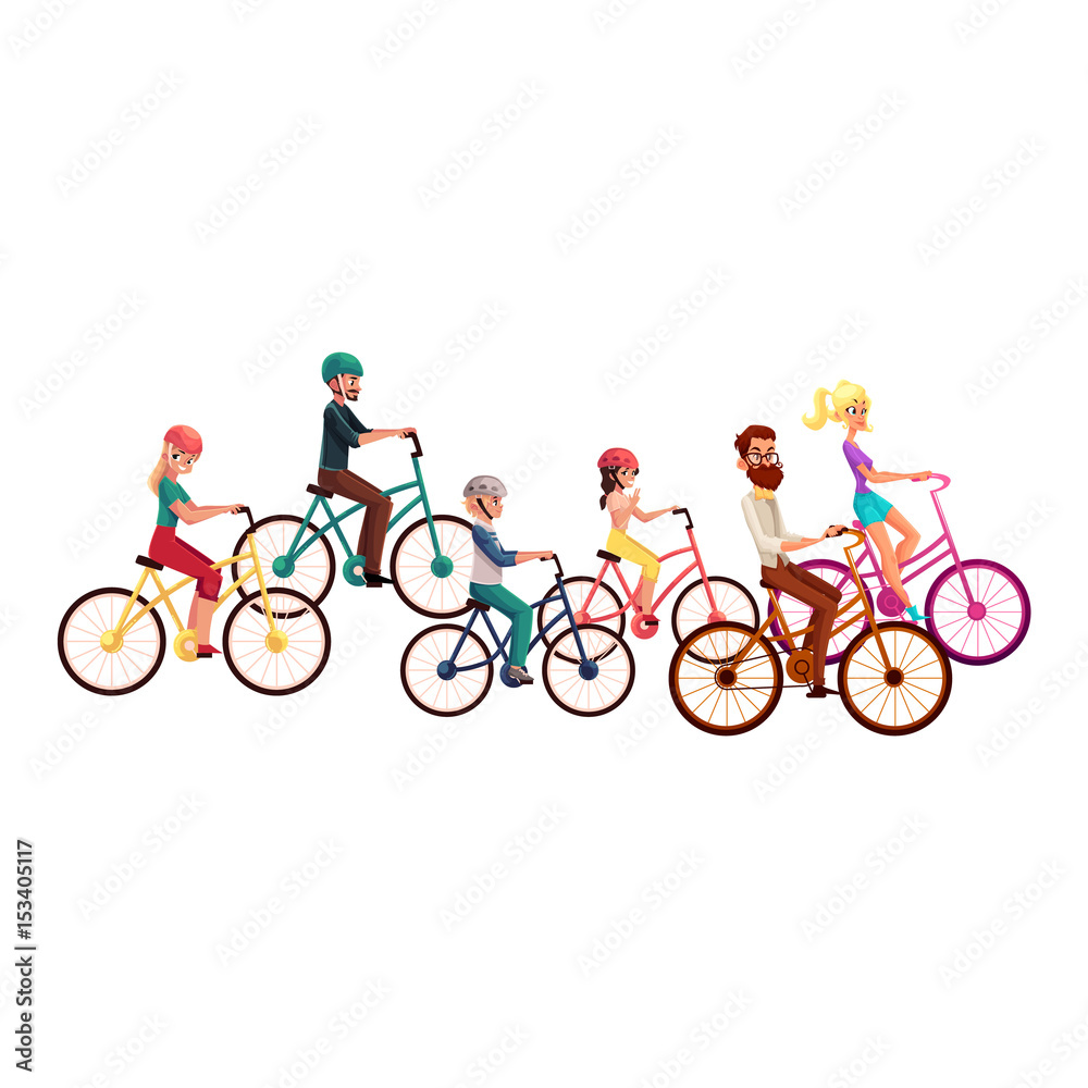 Cycling pictures sale cartoon