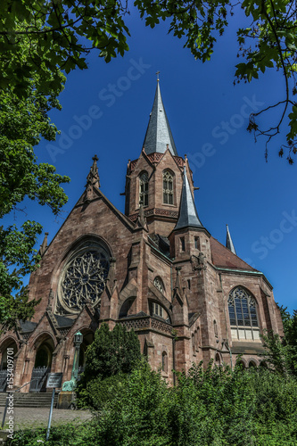 Die Christuskirche in Karlsruhe