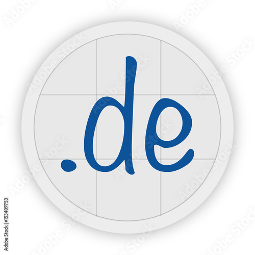 Icon Schaltfläche - de Domain