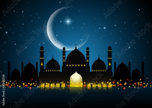 Abstract background for ramadan kareem