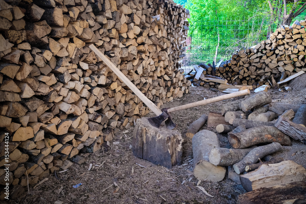 Fototapeta premium firewood