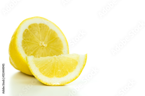 Frische Zitrone, Zitronenscheibe