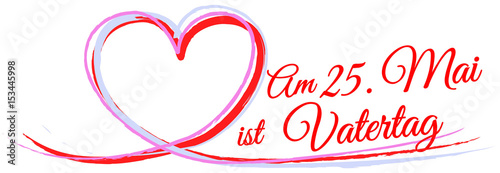 Am 25. Mai ist Vatertag