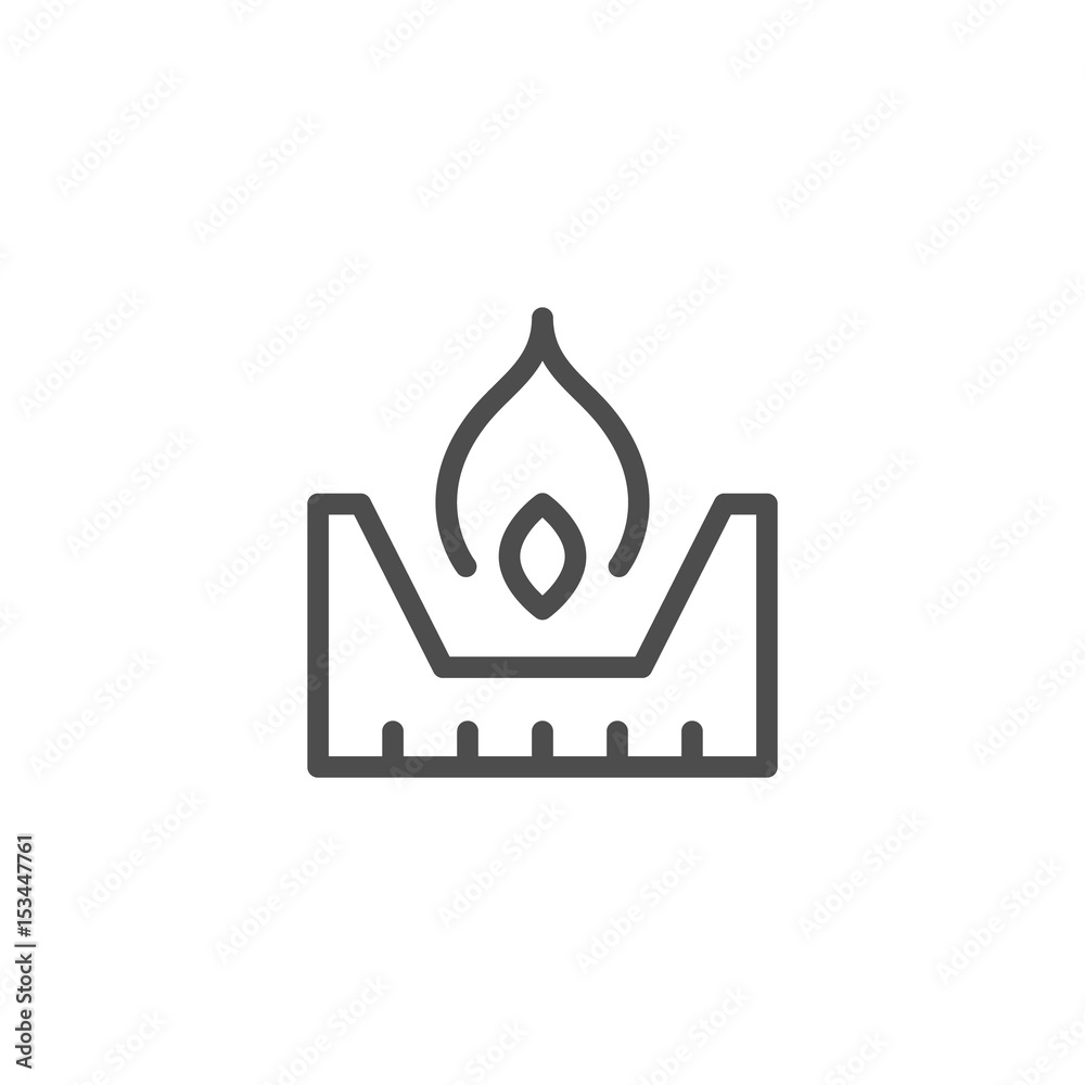 Seeding line icon Seeding line icon