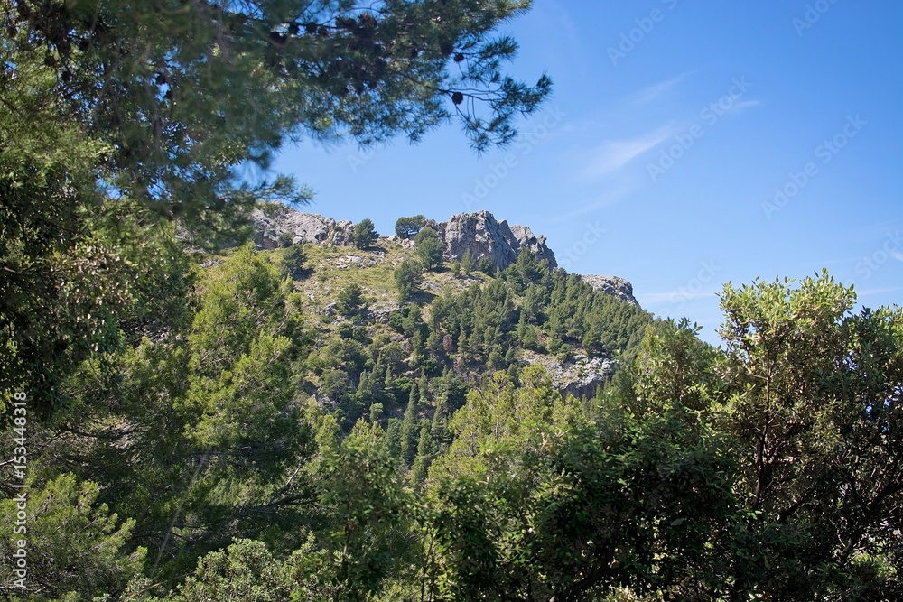Seascape mountain view Mallorca Seascape mountain view Mallorca