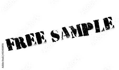 Free Sample rubber stamp. Grunge design with dust scratches. Effects can be easily removed for a clean, crisp look. Color is easily changed.