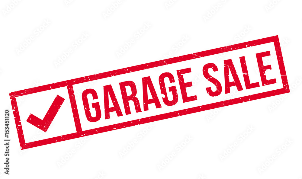 Garage Sale rubber stamp. Grunge design with dust scratches. Effects can be easily removed for a clean, crisp look. Color is easily changed. Garage Sale rubber stamp. Grunge design with dust scratches. Effects can be easily removed for a clean, crisp look. Color is easily changed.