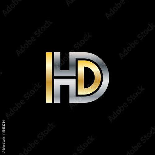 Initial Letter HD Linked Design Logo