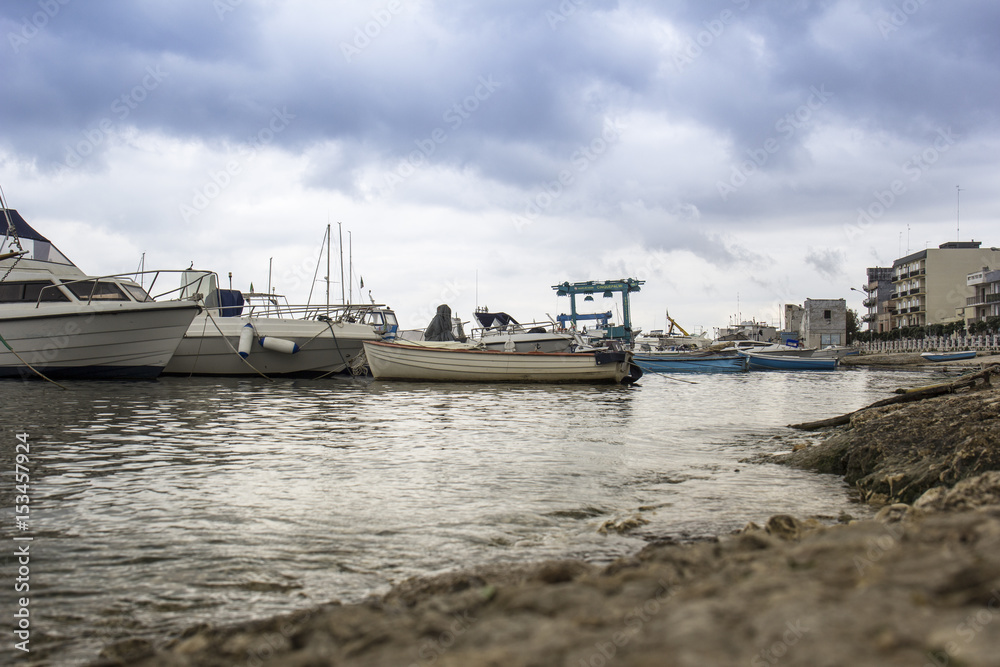 Bari Italy Fisherman's Boat