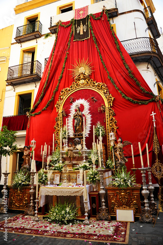 Corpus Christi in Seville, Spain