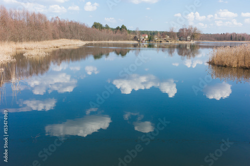 lake reflection 