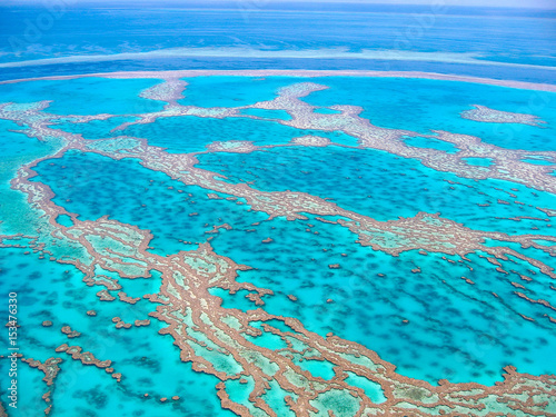 Australia's Great Barrier Reef (view from the air)