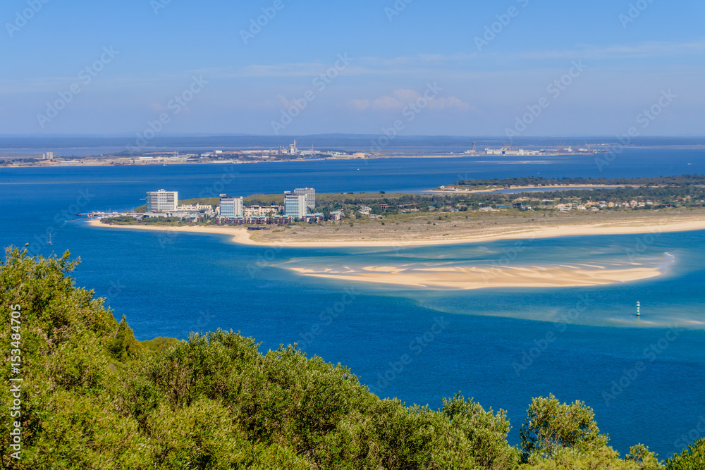 Parque natural da Arrábida em Setubal Portugal