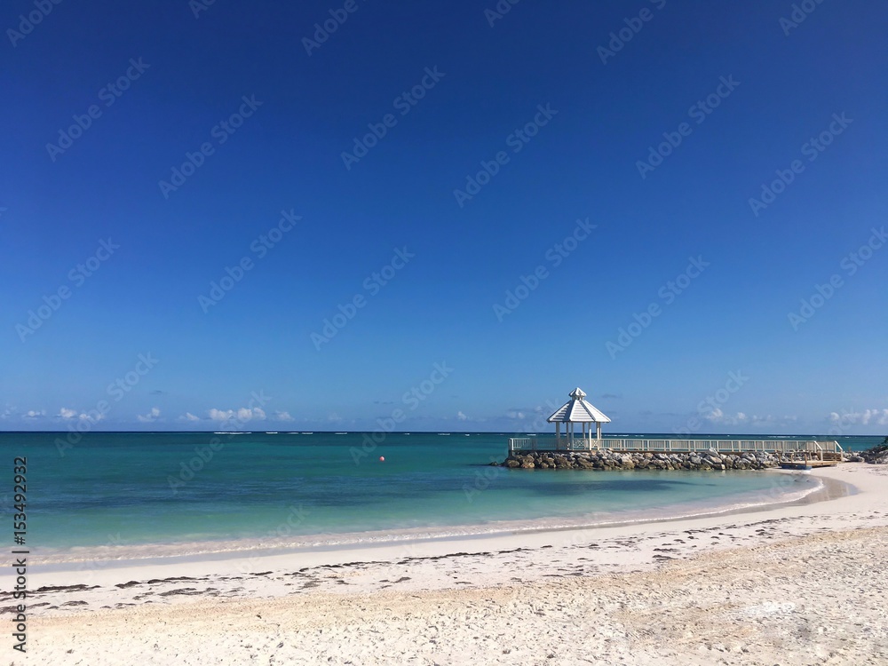 Coastline of Dominican Republic on the Caribbean sea Coastline of Dominican Republic on the Caribbean sea