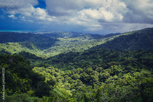 Mountains in Puerto Rico photo