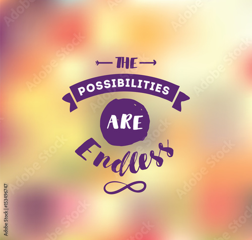 Typography for poster, invitation, greeting card or t-shirt.