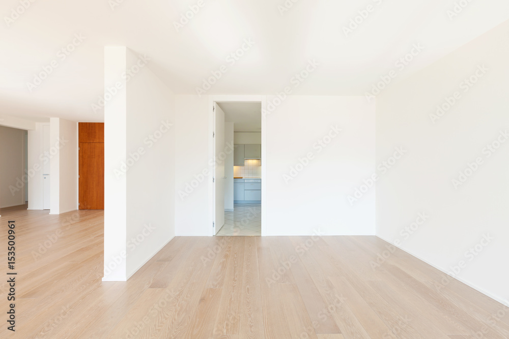 Fototapeta premium Rooms with white wall