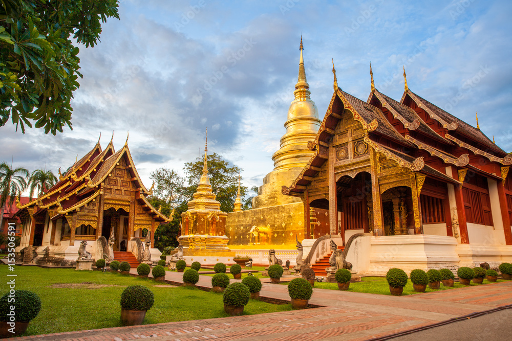 Buddhist temple in Chiang Mai