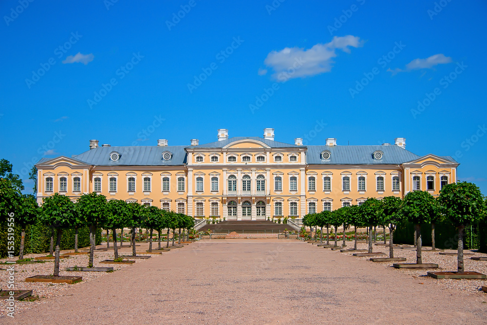 Rundale Palace. Latvia