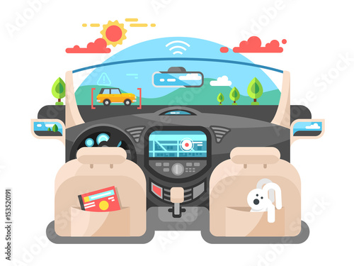 Car autopilot computer system