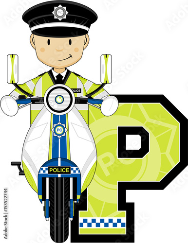 P is for Policeman 