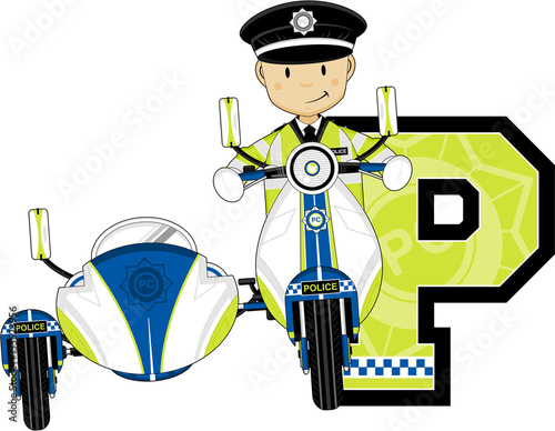 P is for Policeman 