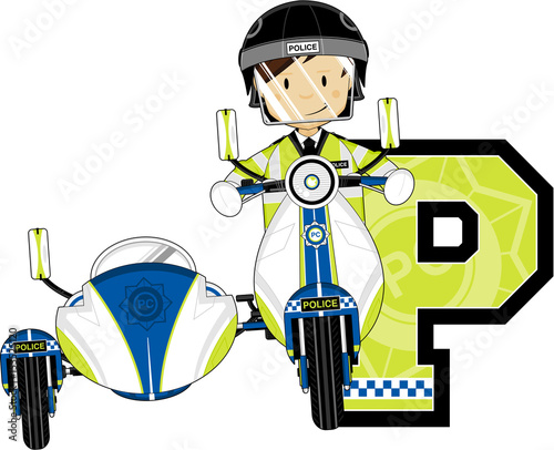 P is for Policeman 
