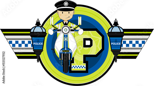 P is for Policeman 