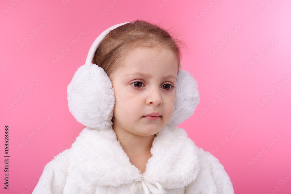Cute winter child Cute winter child