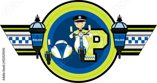 P is for Policeman 