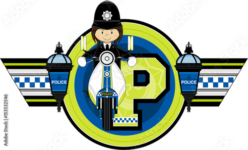 P is for Policeman 