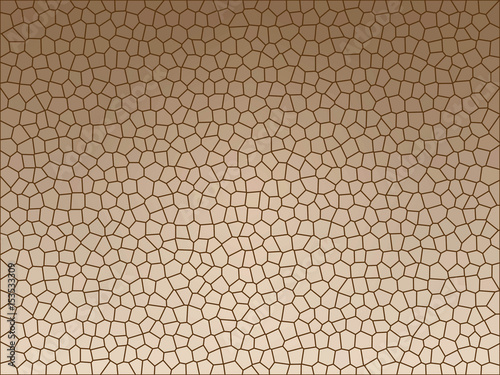 gold cell pattern abstract background