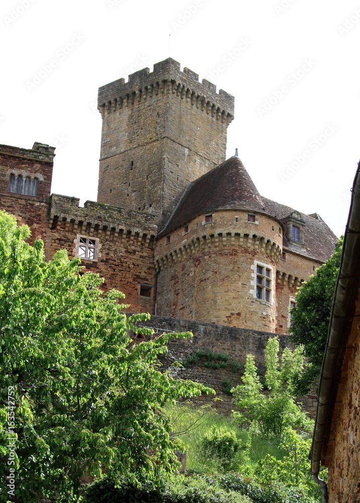 château de castelnau-bretenoux dans le Lot
