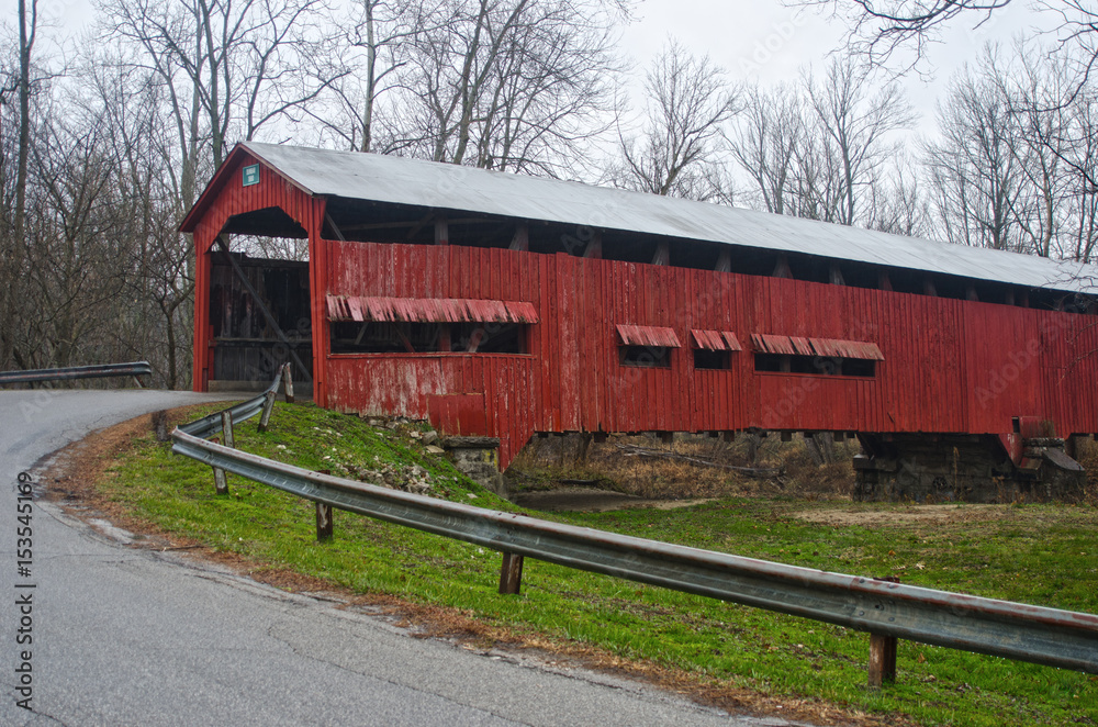 Obraz premium Dunbar Covered Bridge