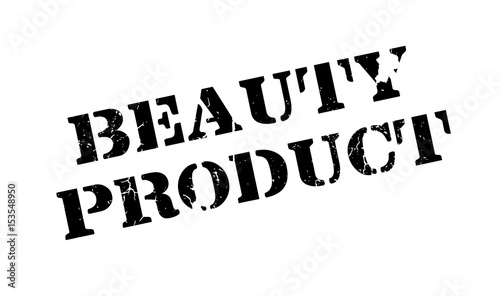 Beauty Product rubber stamp. Grunge design with dust scratches. Effects can be easily removed for a clean, crisp look. Color is easily changed.