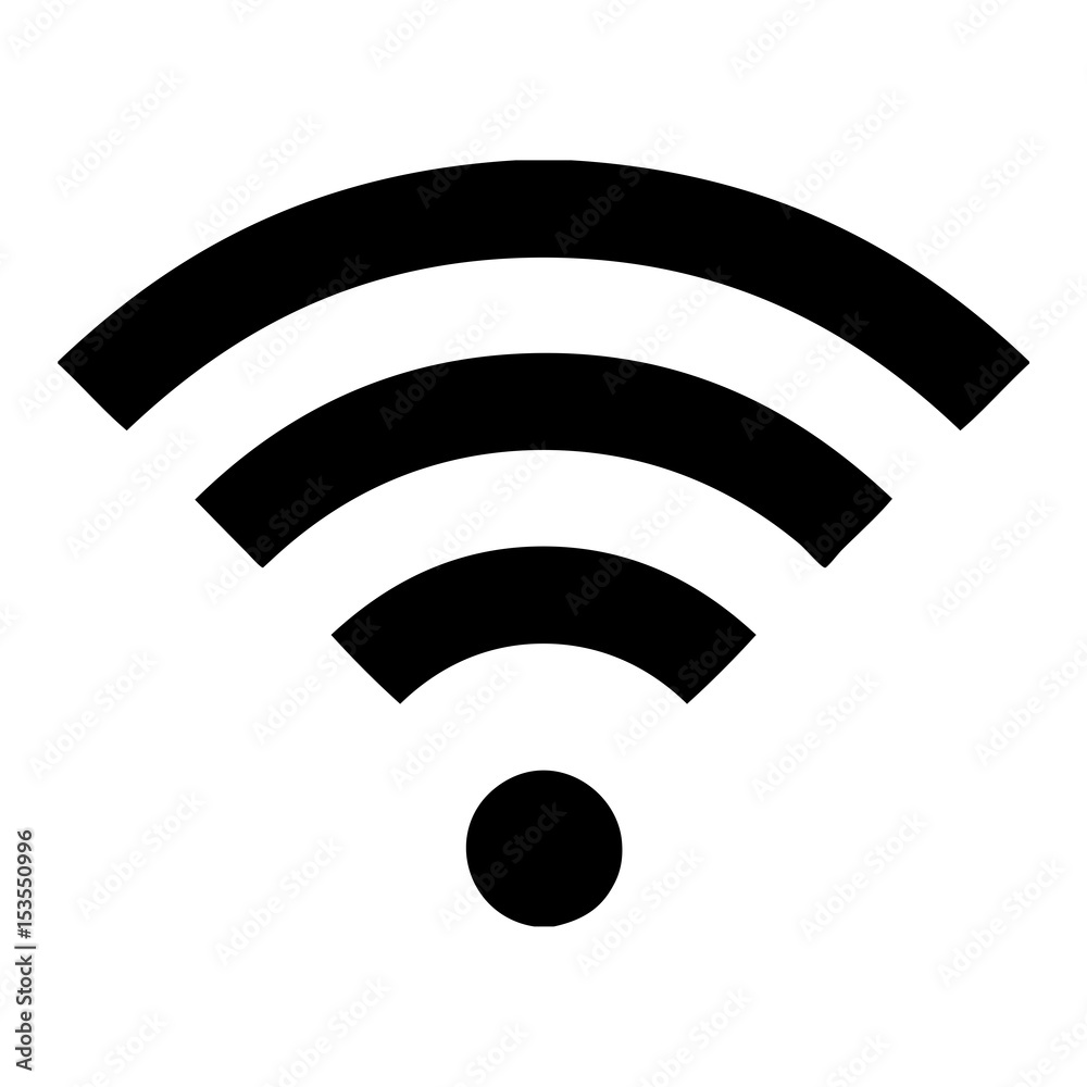 Wifi Icon Vector De Stock Adobe Stock 6733