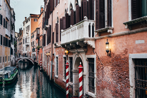 Vászonkép Venice canals