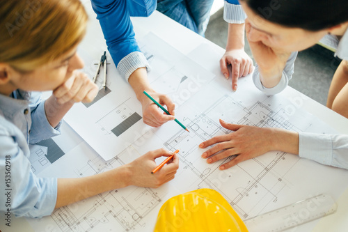 Team of female architects