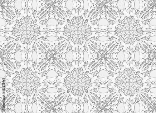 Grey Vintage pattern backgrounds for design.