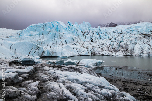 Quadro su tela Matanuska Glacier in one of the largest inland glaciers in the World