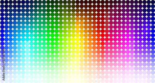 Color palette. Vector background.
