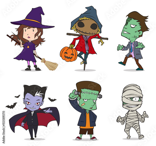 halloween characters